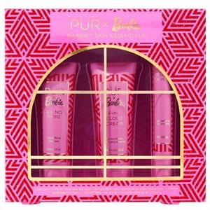 BNIB | PUR x BARBIE SKIN ESSENTIALS ( 3 PIECE ) SKINCARE SET | LIMITED EDITION